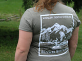 Unisex Triblend Westslope Creative Logo T-Shirt | Cutthroat Trout | Bozeman, Montana
