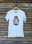 Smokey Bear Skier | Oatmeal Unisex T-Shirt