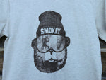 Smokey Bear Skier | Oatmeal Unisex T-Shirt