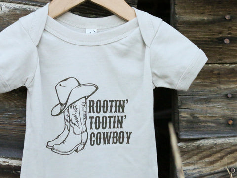 Rootin' Tootin' Cowboy Onesie