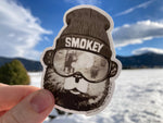 Smokey Bear Skier Sticker