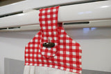 Granny's Stay Put Checkered Tea Towels | Farm Animal Collection | Kitchen Accessories