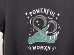 Powerful Woman Glow in the Dark Soft Gray T-Shirt