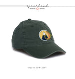 Forest Green Vintage Cotton Buckle Back Westslope Creative Logo Hat